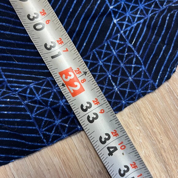 Burton Shirt Tunic Medium Geometric Blue - Picture 6 of 7